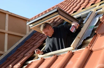 Pose de fenêtres de toit Velux à Goos